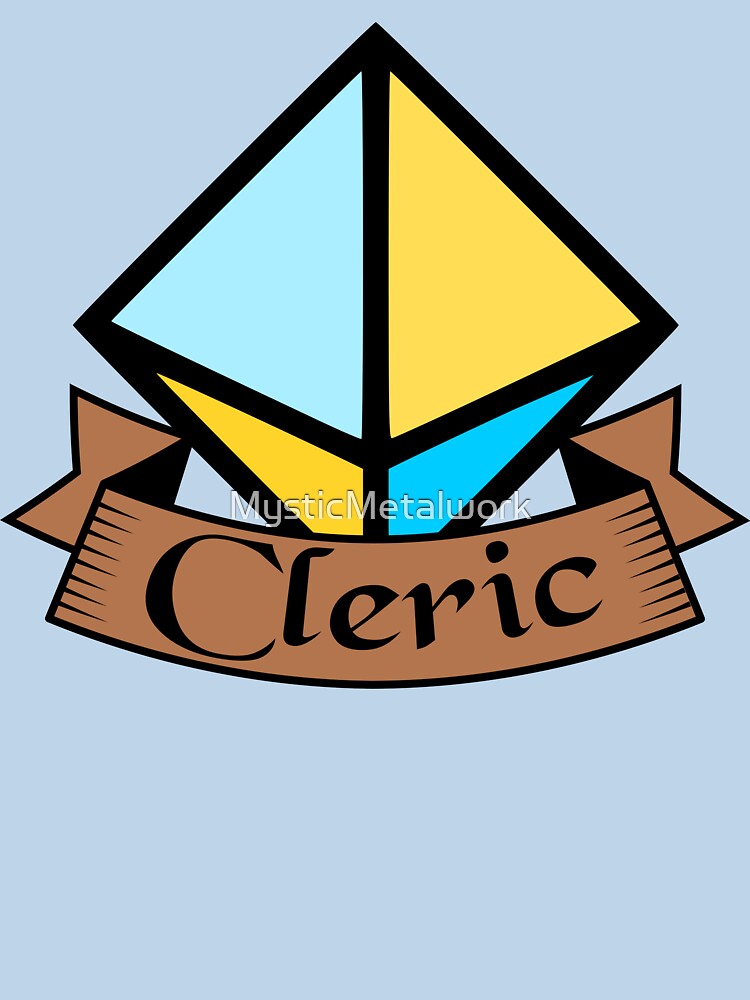Cleric Hit Die by MysticMetalwork T-Shirts, Hoodie, Sweatshirt | BlankRebels.com (Image 3)