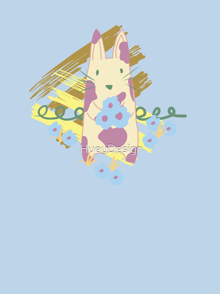 WD46 Doodle Rabbit by HueyDesign T-Shirts, Hoodie, Sweatshirt | BlankRebels.com (Image 3)