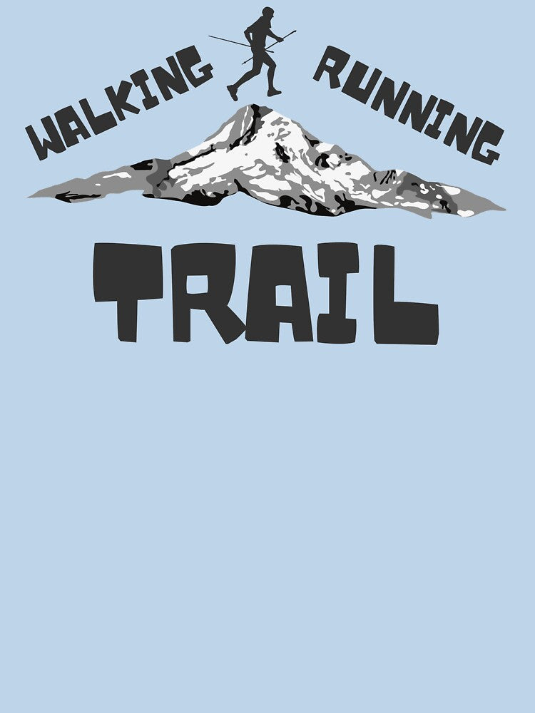 Trail Running (Walking) - Funny Shirt by g-raph Hoodie, Sweatshirt | BlankRebels.com (Image 3)