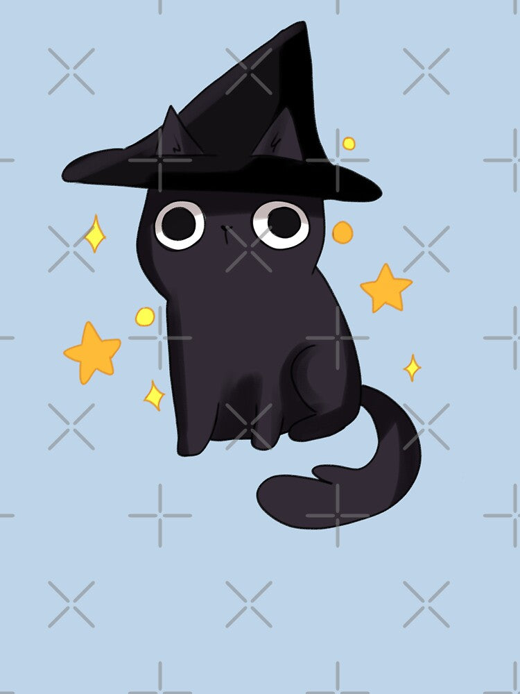 Cute wizard black cat by Mayarart T-Shirts, Hoodie, Sweatshirt | BlankRebels.com (Image 3)