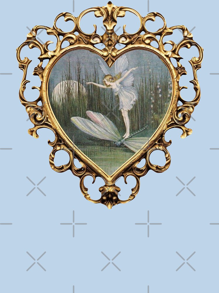 Heart-Framed Dragonfly Fairy by HeyGurlHe T-Shirts, Hoodie, Sweatshirt | BlankRebels.com (Image 3)