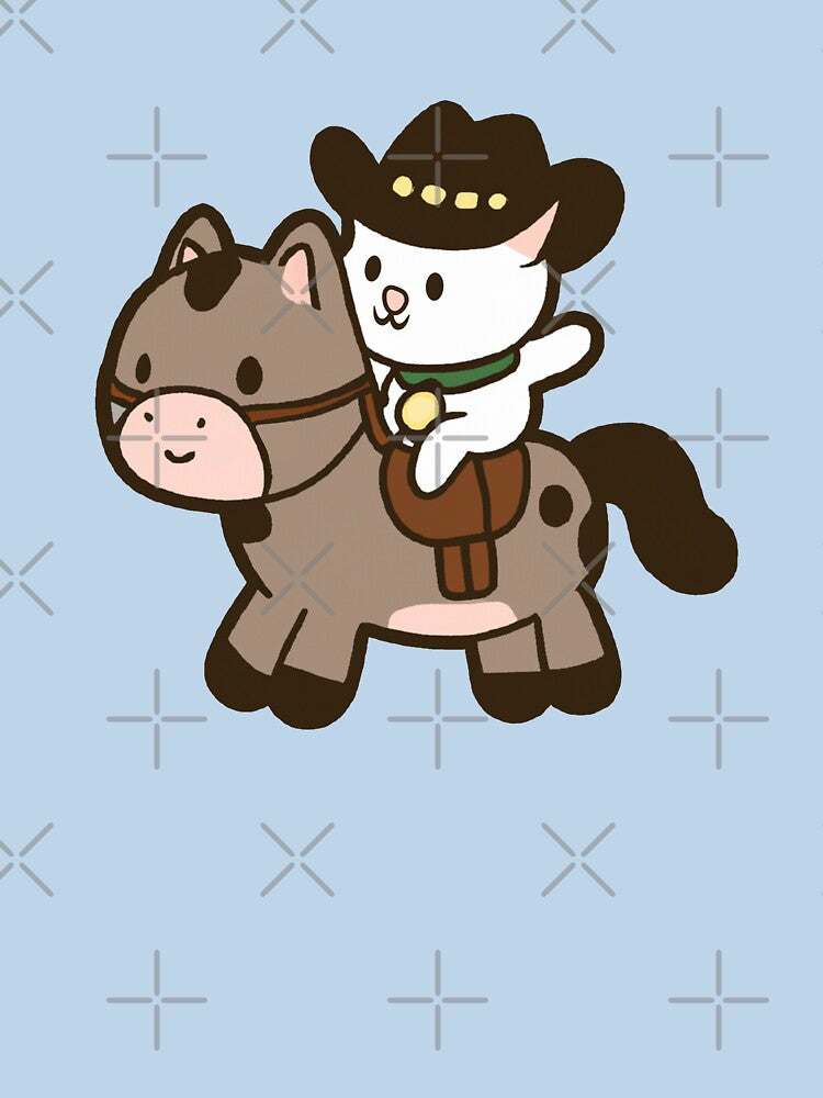 Cowboy Cat Riding Horse by Daytone T-Shirts, Hoodie, Sweatshirt | BlankRebels.com (Image 3)