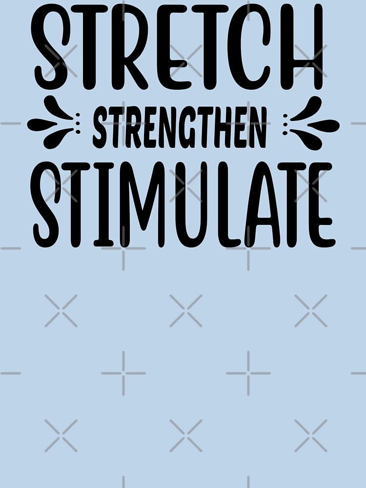 Yoga Quote Stretch Strengthen Stimulate Motivational Saying by SoccaTamam T-Shirts, Hoodie, Sweatshirt (Image 3)