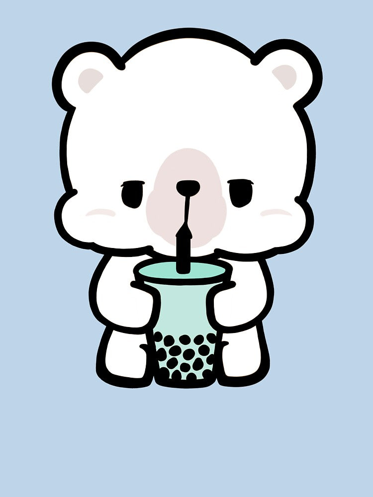 Polar Boba Bear by TheBluePig T-Shirts, Hoodie, Sweatshirt | BlankRebels.com (Image 3)