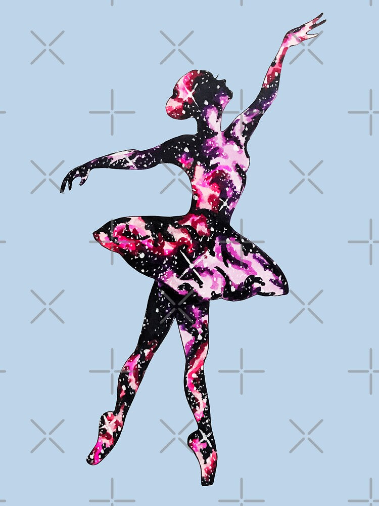 Galaxy Ballet Dancer by Lady-Lilac T-Shirts, Hoodie, Sweatshirt | BlankRebels.com (Image 3)