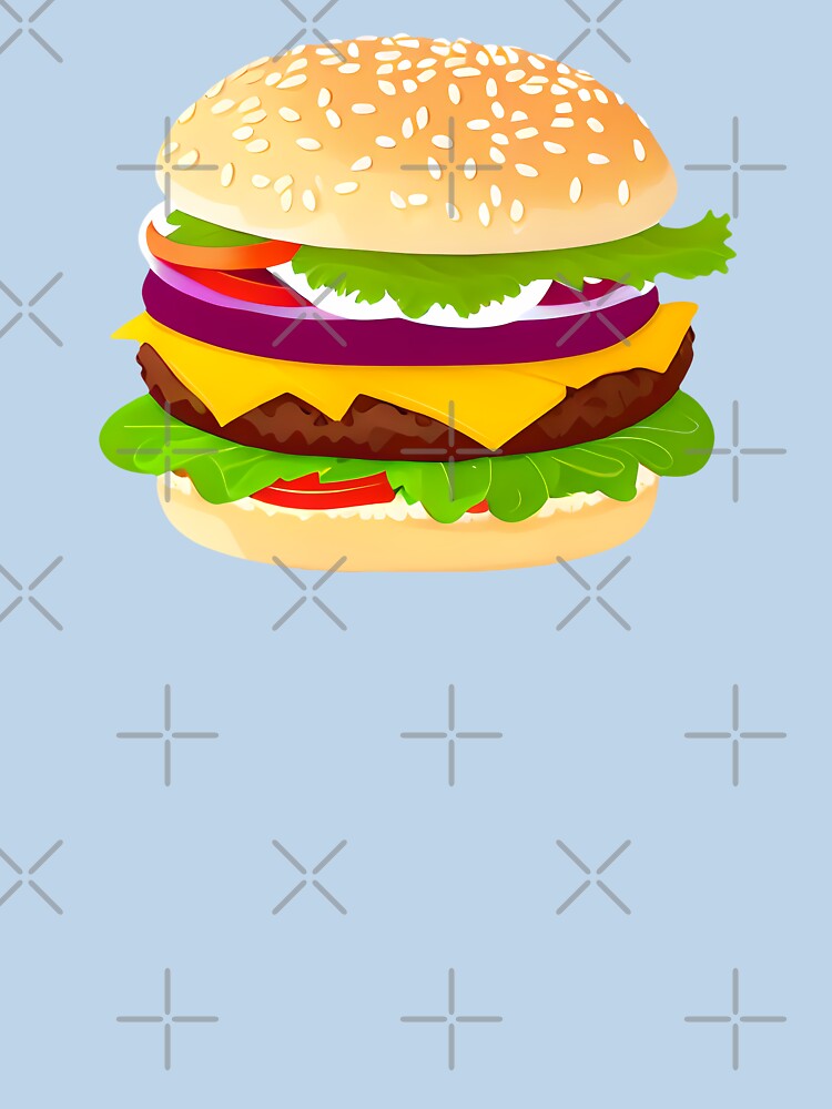 Delicious Burger by Artilize T-Shirts, Hoodie, Sweatshirt | BlankRebels.com (Image 3)