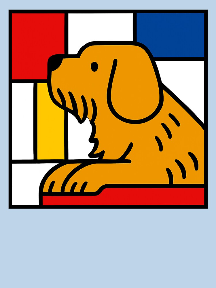 Composition with Red, Blue & Otterhound by OHCA Store T-Shirts, Hoodie, Sweatshirt | BlankRebels.com (Image 3)