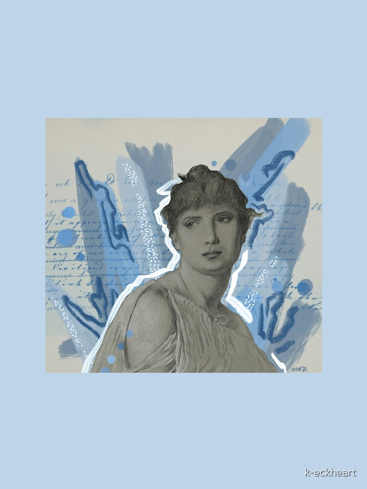 Blue Woman collage by k-eckheart T-Shirts, Hoodie, Sweatshirt | BlankRebels.com (Image 3)