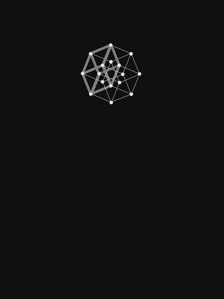 Hypercube (dark) by Top Quark Design T-Shirts, Hoodie, Sweatshirt | BlankRebels.com (Image 2)