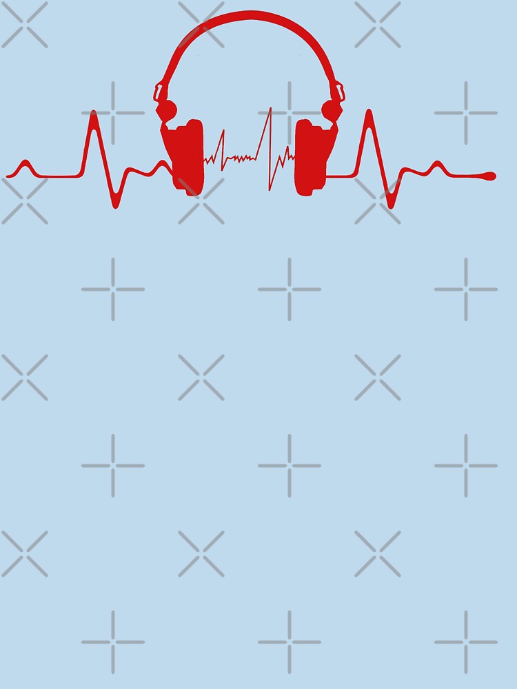 Headphones Heartbeat 2 by Anazzy T-Shirts, Hoodie, Sweatshirt | BlankRebels.com (Image 3)