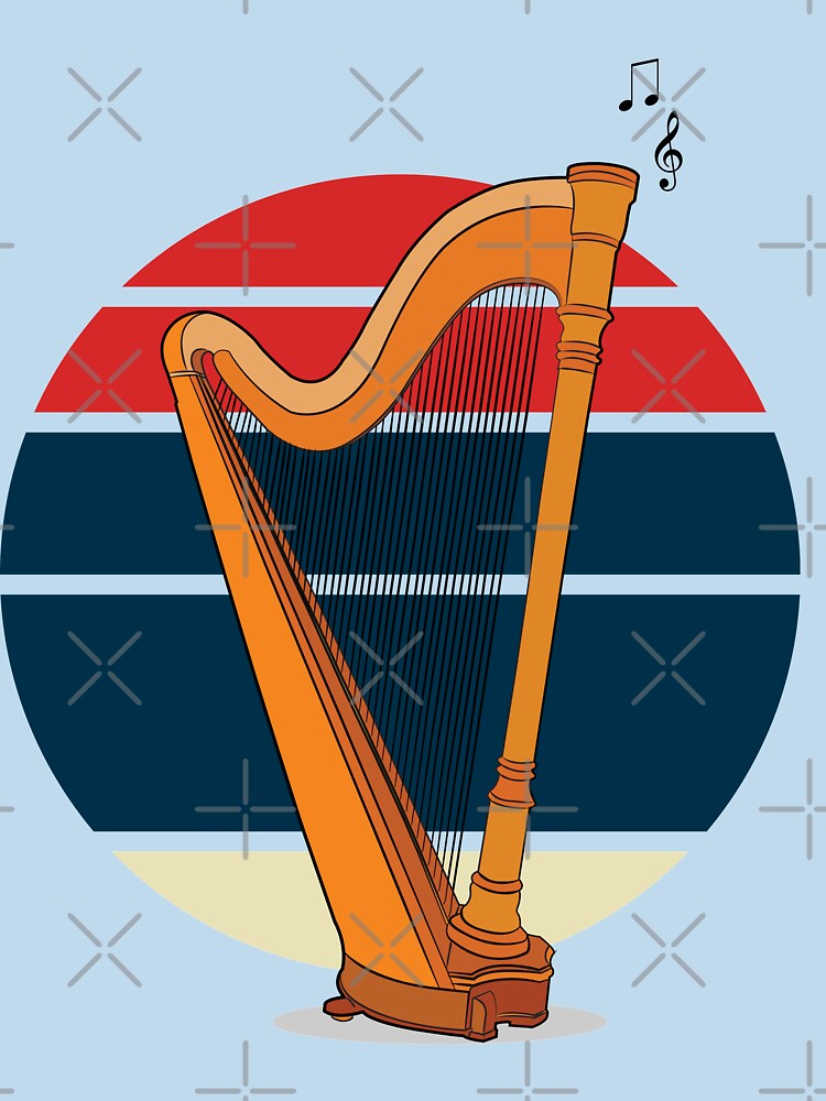 harp instrument by berwies T-Shirts, Hoodie, Sweatshirt | BlankRebels.com (Image 3)