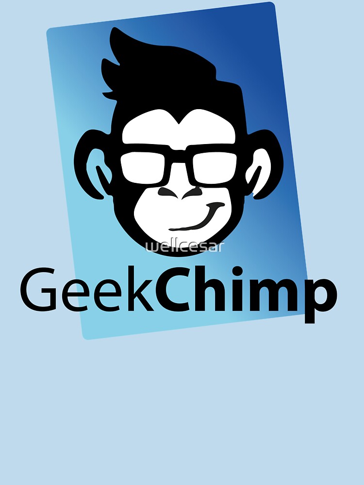 Geek Chimp T-Shirt by wellcesar Hoodie, Sweatshirt | BlankRebels.com (Image 3)