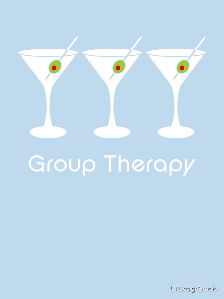 Group Therapy - White by LTDesignStudio T-Shirts, Hoodie, Sweatshirt | BlankRebels.com (Image 3)