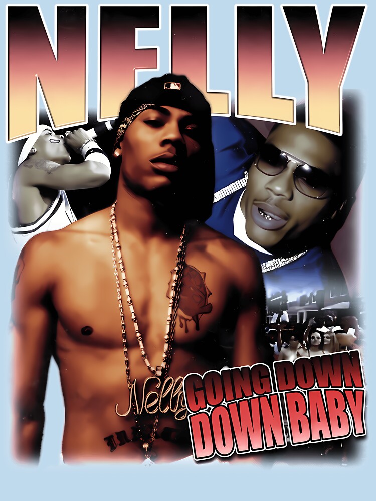 90S-Vintage-Hip-Hop-Nelly-Going-Down-Down-Baby by JacklynHalvorso T-Shirts, Hoodie, Sweatshirt | BlankRebels.com (Image 3)
