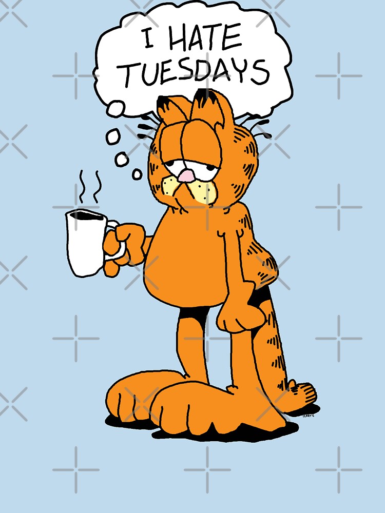 GRAFIELD - I HATE TUESDAYS by terrydean