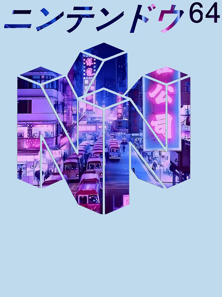 N.6.4-GAMING-VAPORWAVE-LOGO-(1)--- by MaximoMcclendon T-Shirts, Hoodie, Sweatshirt | BlankRebels.com (Image 3)