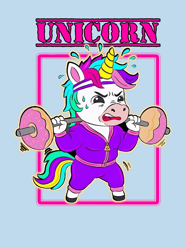 Funny Unicorn gym by DigitalArtTK T-Shirts, Hoodie, Sweatshirt | BlankRebels.com (Image 3)