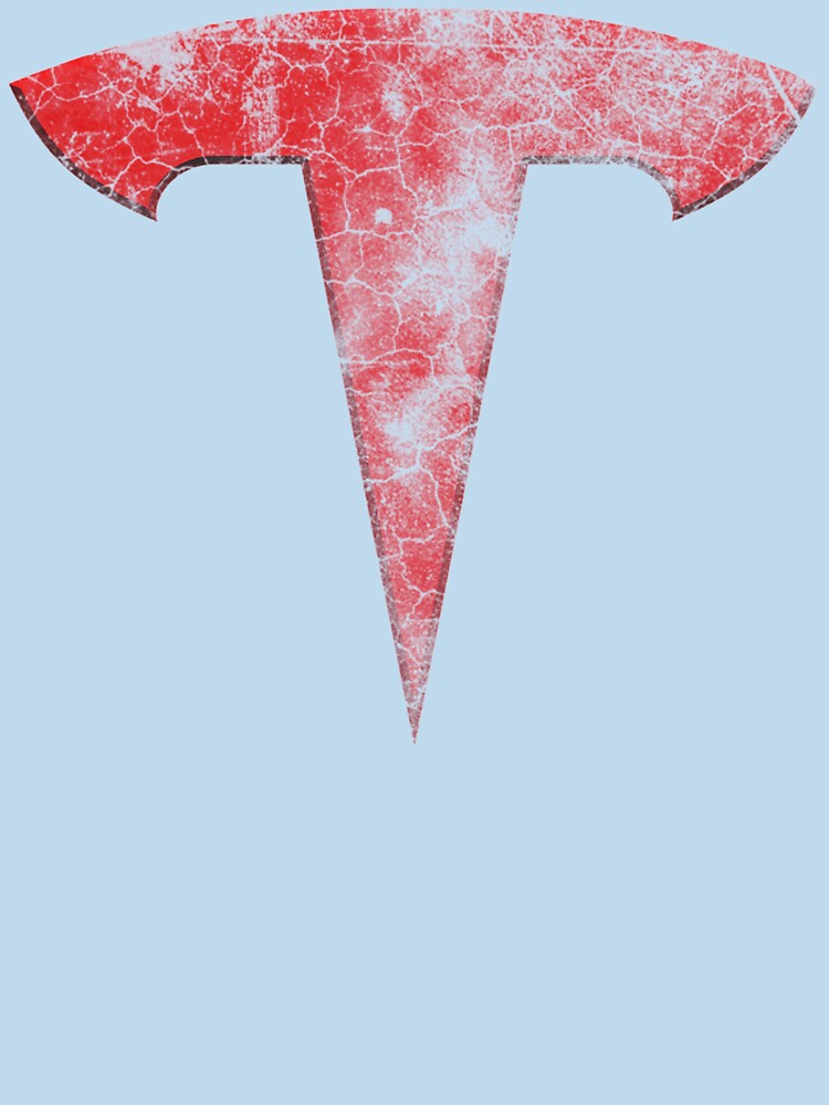 TESLA GRUNGE WEATHERED LOGO by LarktBotelho T-Shirts, Hoodie, Sweatshirt | BlankRebels.com (Image 3)