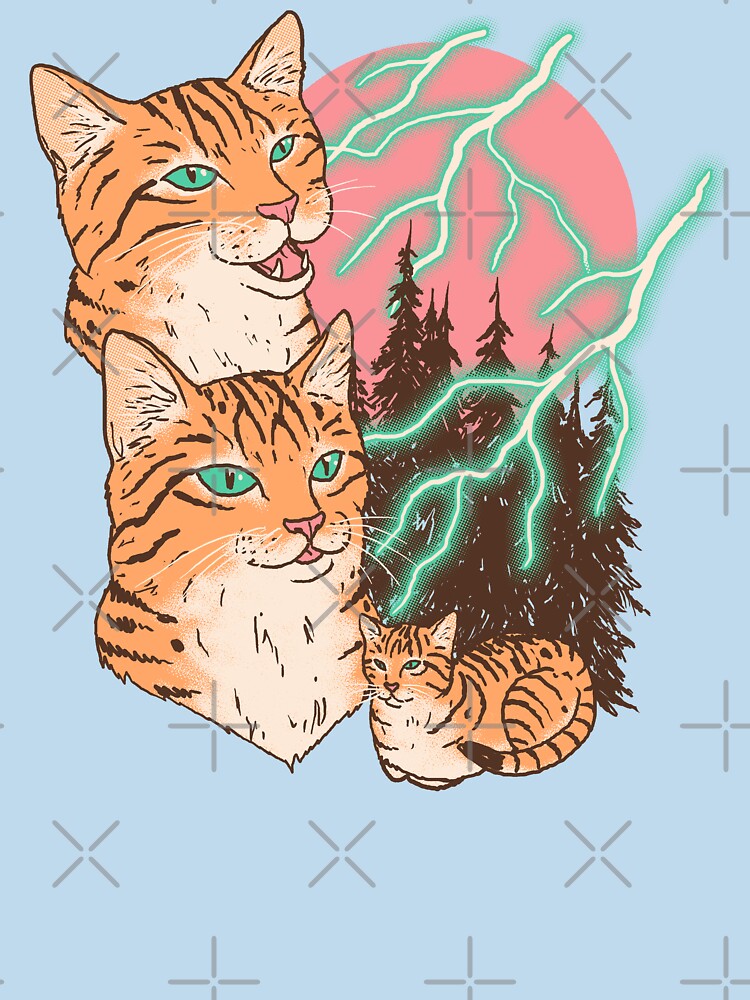 Electric Tigers by wytrab8 T-Shirts, Hoodie, Sweatshirt | BlankRebels.com (Image 3)