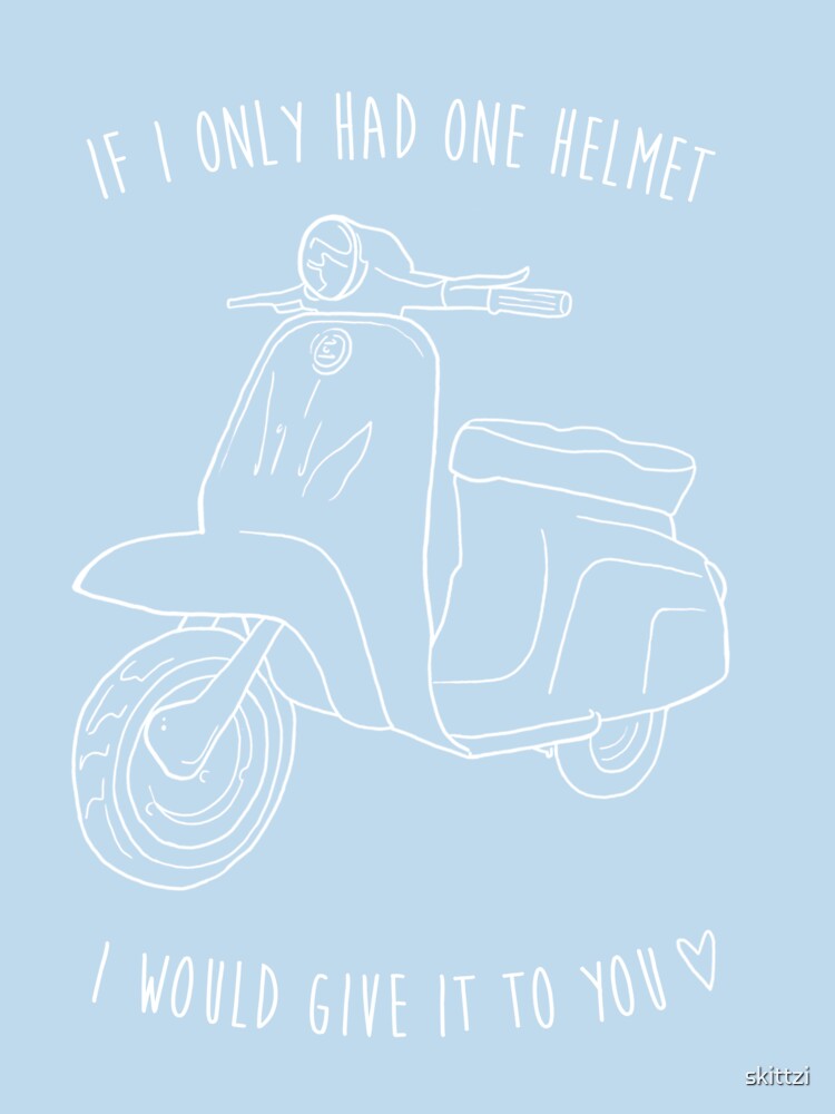 Downtown on a Moped by skittzi