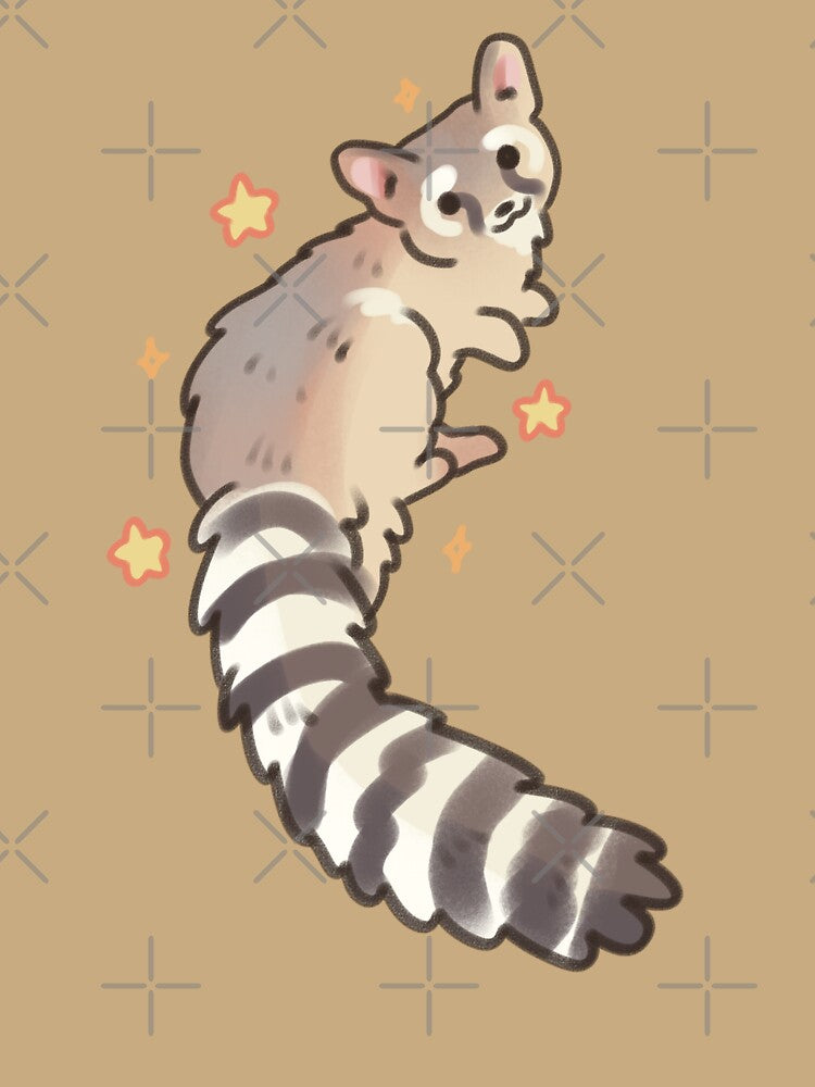 Cute cacomistle drawing by Artofmayara