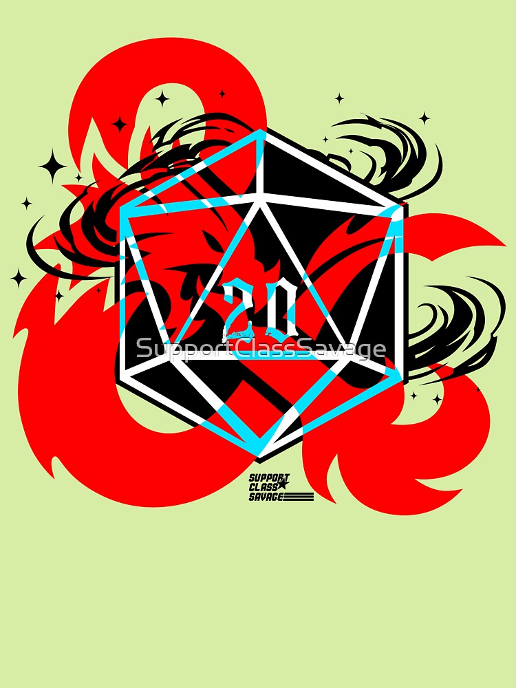 Dungeons & Dragons D20 by SupportClassSavage T-Shirts, Hoodie, Sweatshirt | BlankRebels.com (Image 2)