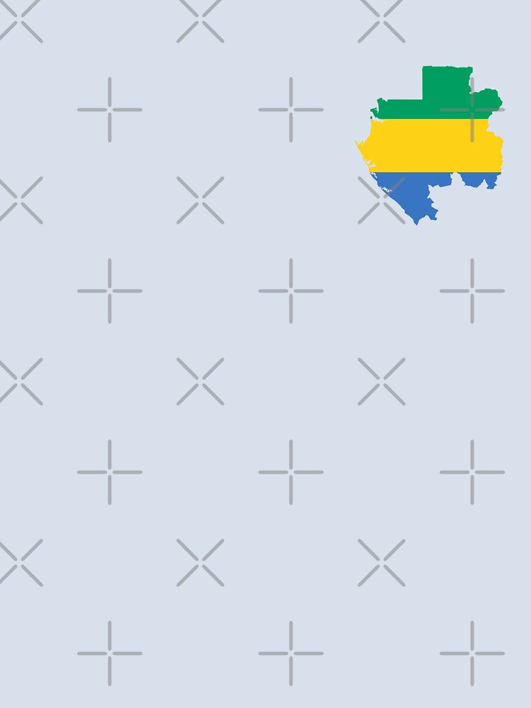 Gabon Map by feether-store