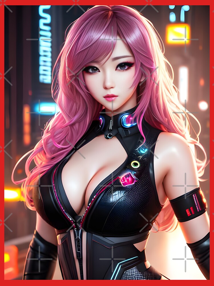 Rei Tanaka - Cyberpunk City by TheFutureX T-Shirts, Hoodie, Sweatshirt | BlankRebels.com (Image 3)