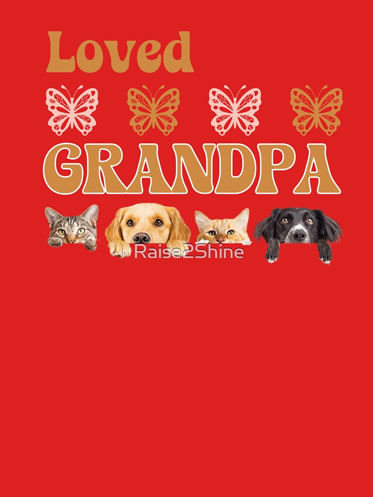 I Love My Grandpa - Cats & Dogs Lover Grandpa by Raise2Shine T-Shirts, Hoodie, Sweatshirt | BlankRebels.com (Image 3)