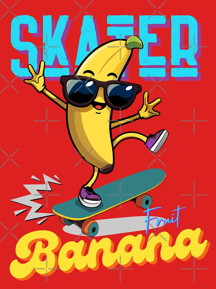 Fruit Skateboard Banana Skateboard Fruit Skater T-Shirts, Hoodie, Sweatshirt