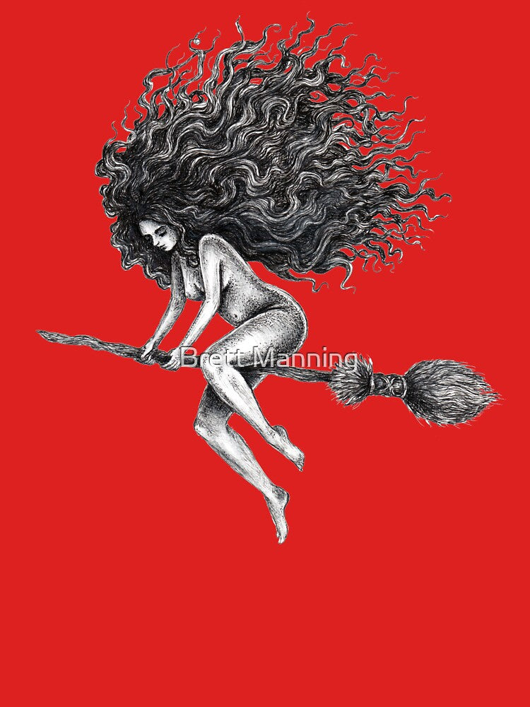 Broom Rider by Brett Manning T-Shirts, Hoodie, Sweatshirt | BlankRebels.com (Image 3)