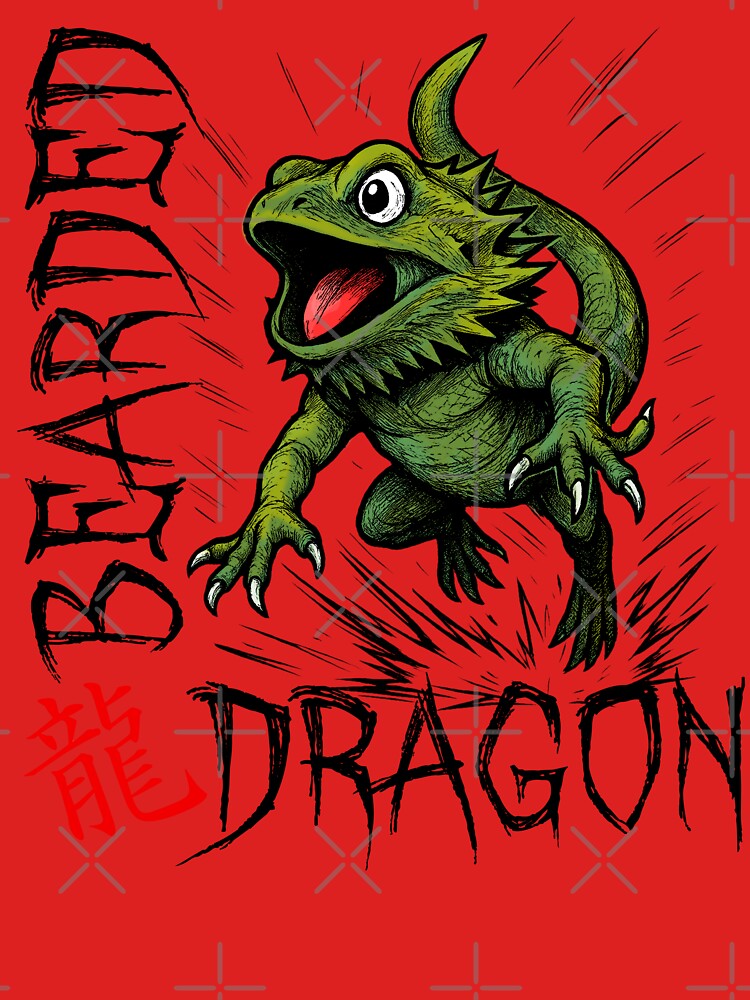 Bearded Dragon - Unleash the Dragon! by Corvid Media Creation T-Shirts, Hoodie, Sweatshirt | BlankRebels.com (Image 3)