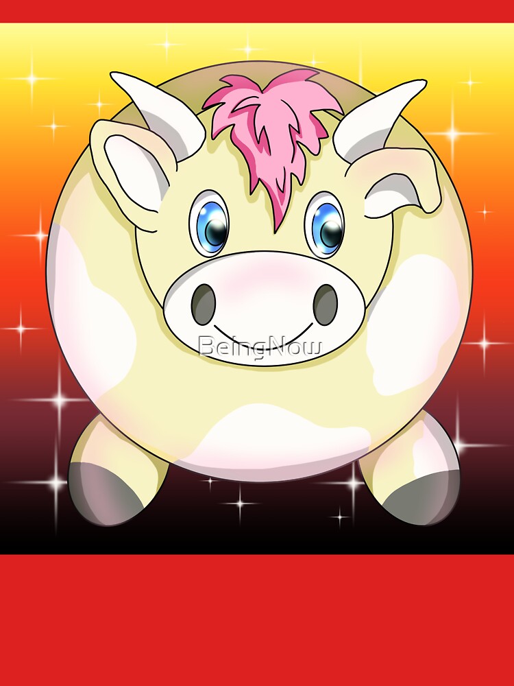 sunset kawaii cow by BeingNow T-Shirts, Hoodie, Sweatshirt | BlankRebels.com (Image 3)