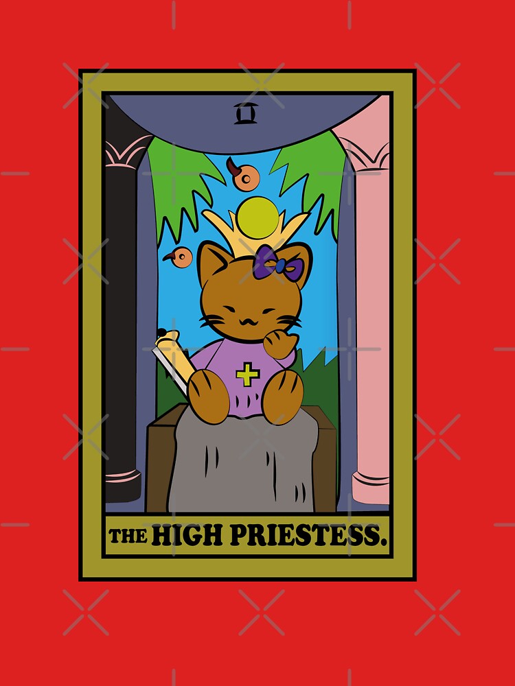 TAROT CARDS | THE HIGH PRIESTESS. | CAT by FalconLifeStore T-Shirts, Hoodie, Sweatshirt | BlankRebels.com (Image 3)