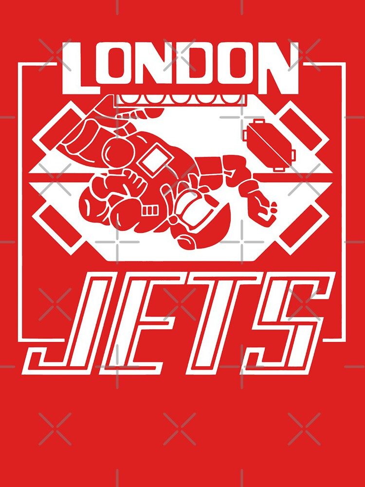 London 'Zero Gravity' Jets – White (Red) T-Shirts, Hoodie, Sweatshirt