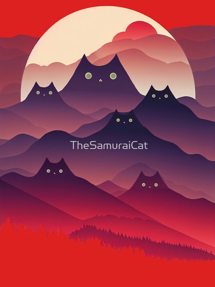 Cat Landscape 2 by TheSamuraiCat