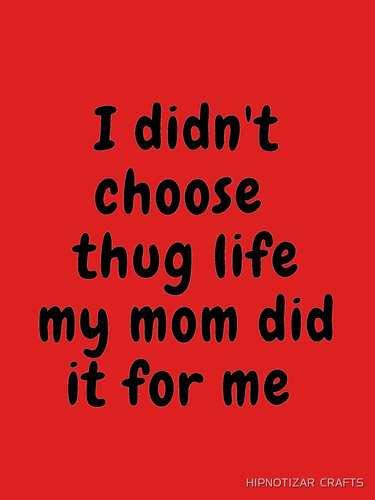 thug life [f] funny t shirt by HIPNOTIZAR  CRAFTS Hoodie, Sweatshirt | BlankRebels.com (Image 3)