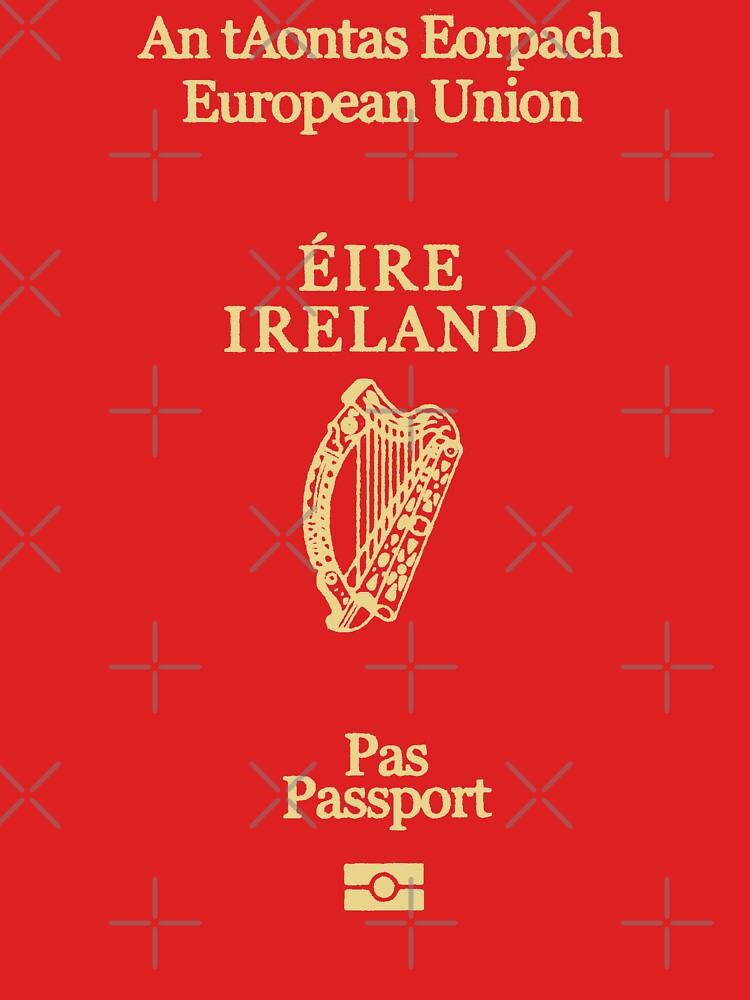 Irish Passport by Jess Willow T-Shirts, Hoodie, Sweatshirt | BlankRebels.com (Image 3)