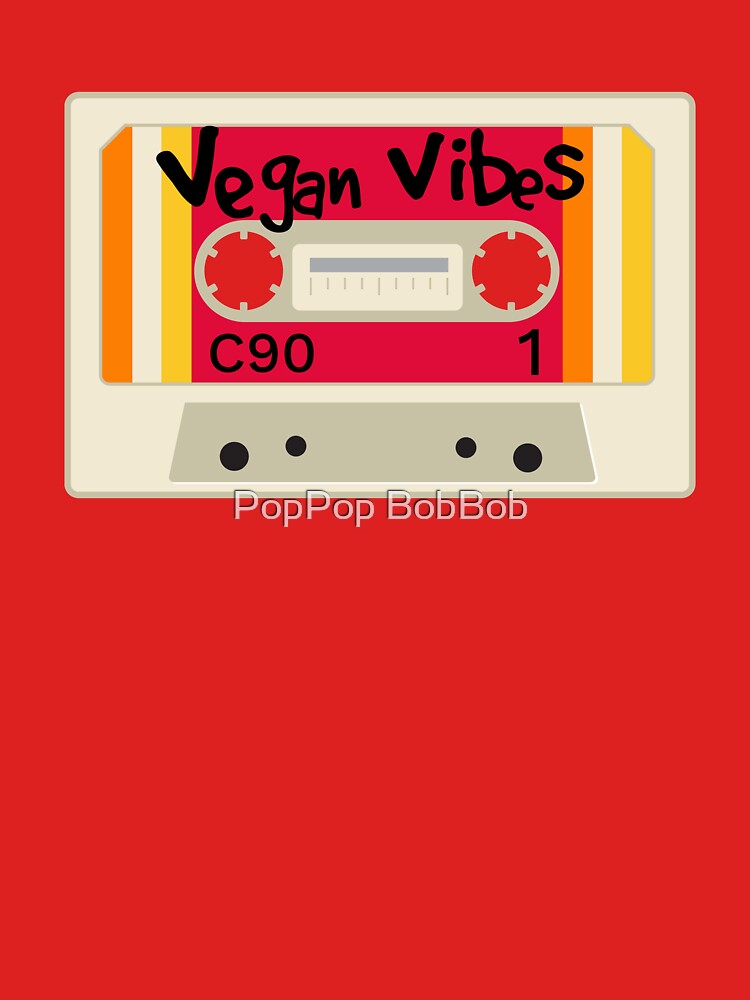 Vegan Vibes - 70s Retro Summer Feeling by PopPop BobBob T-Shirts, Hoodie, Sweatshirt | BlankRebels.com (Image 3)