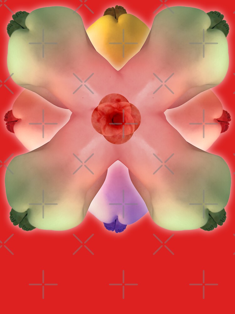 Despoinas body yoga flower by Lefteris Betsis