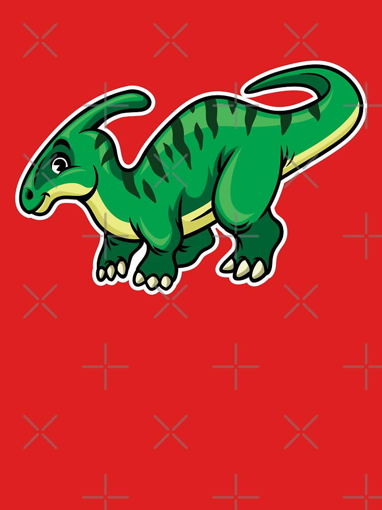 Cute Parasaurus Happy Dinosaur by PosterpartyCo T-Shirts, Hoodie, Sweatshirt | BlankRebels.com (Image 3)