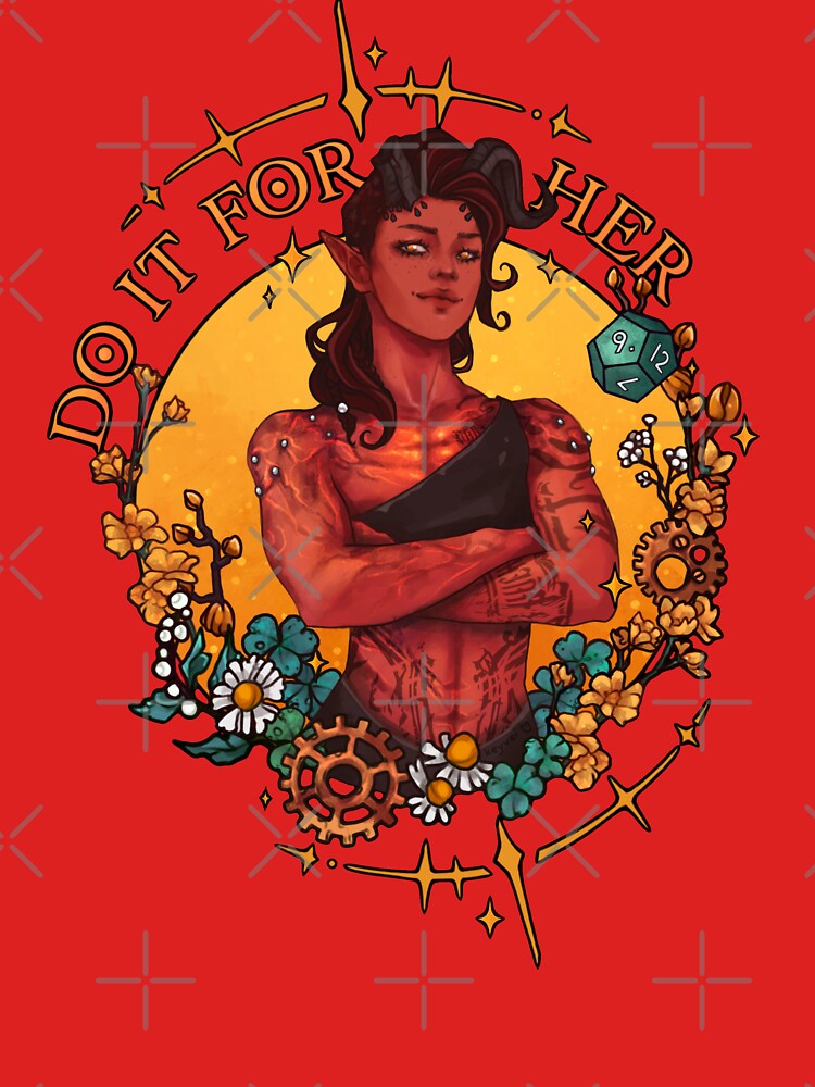 Do It For Her | Karlach by keyvei T-Shirts, Hoodie, Sweatshirt | BlankRebels.com (Image 3)
