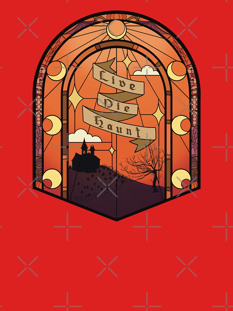 Live, die, haunt by Faeluna-Art T-Shirts, Hoodie, Sweatshirt | BlankRebels.com (Image 3)