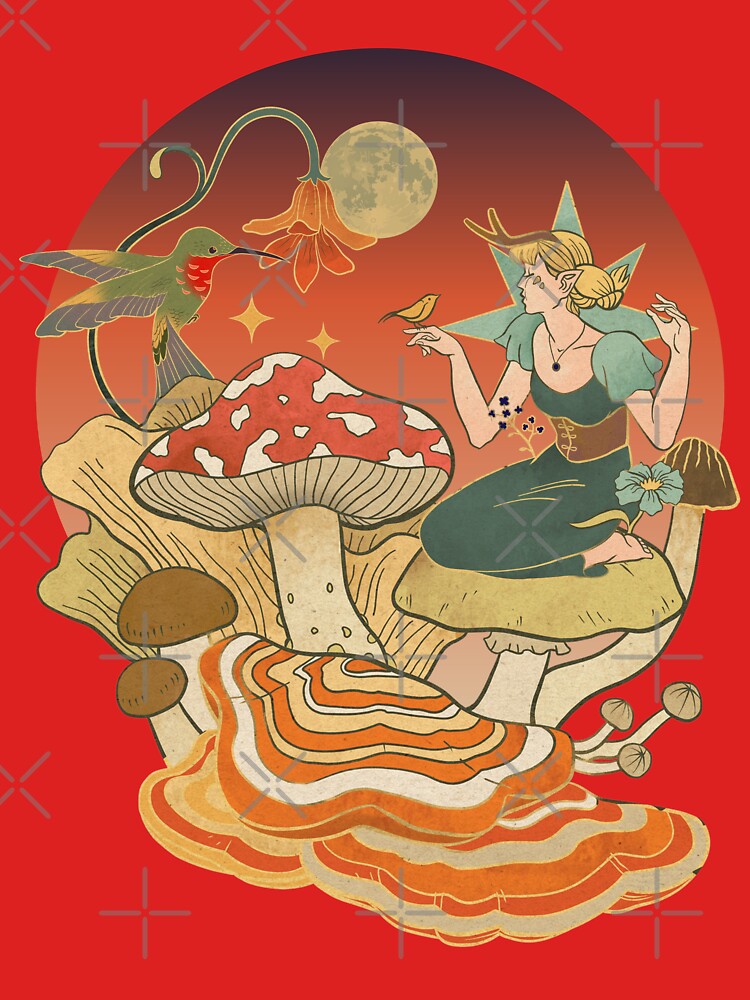 Cottaegcore Fairycore Artwork by soulfulprintss8 T-Shirts, Hoodie, Sweatshirt | BlankRebels.com (Image 3)