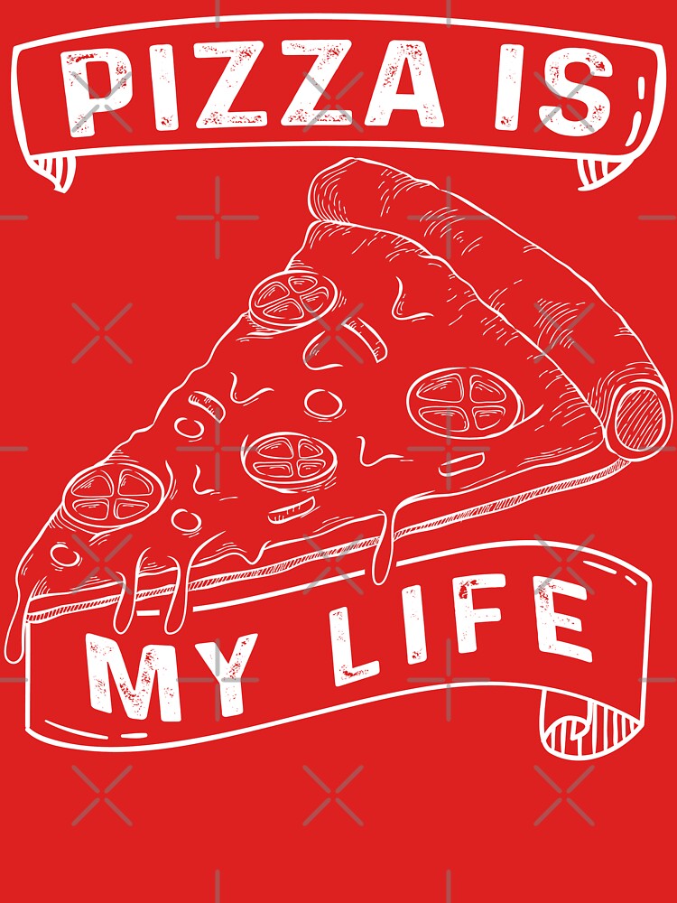 Pizza Is My Life by bdmart33 T-Shirts, Hoodie, Sweatshirt | BlankRebels.com (Image 3)