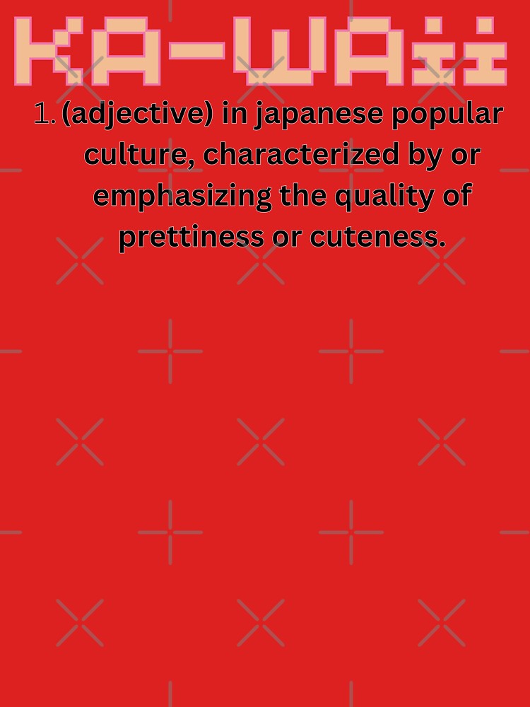 Kawaii Definition by Tokyotopia T-Shirts, Hoodie, Sweatshirt | BlankRebels.com (Image 3)