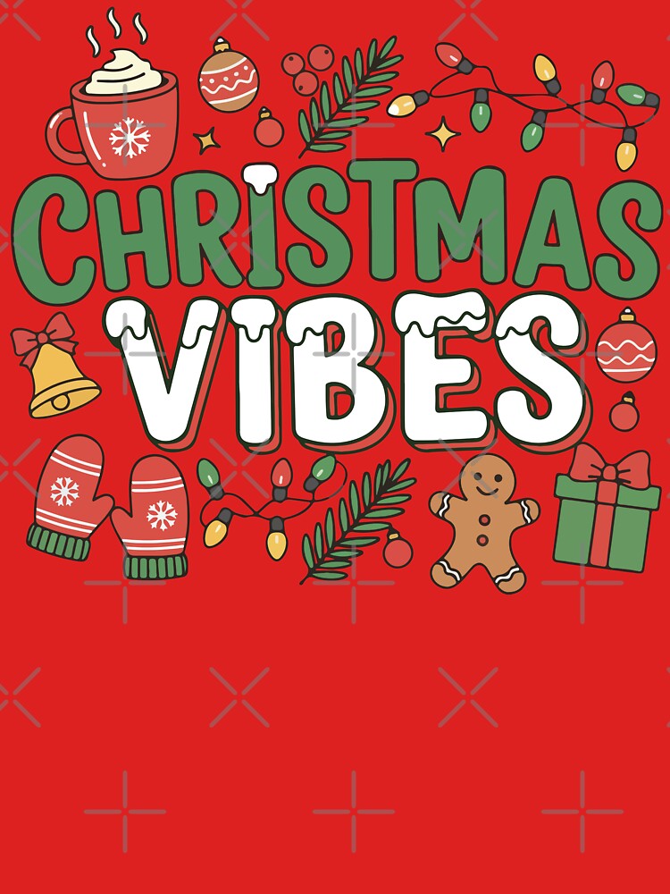 Christmas Vibes Holiday by GhoulishGraphX T-Shirts, Hoodie, Sweatshirt | BlankRebels.com (Image 3)