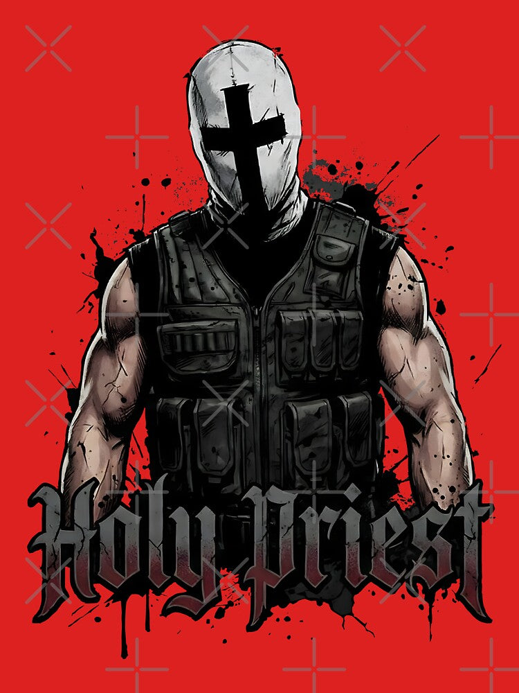 Holy Priest by MrHide T-Shirts, Hoodie, Sweatshirt | BlankRebels.com (Image 3)