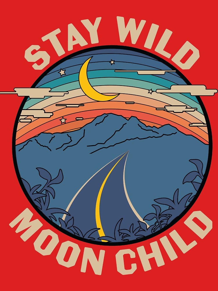 Stay Wild Moon Child by AEGMEDIA T-Shirts, Hoodie, Sweatshirt | BlankRebels.com (Image 3)