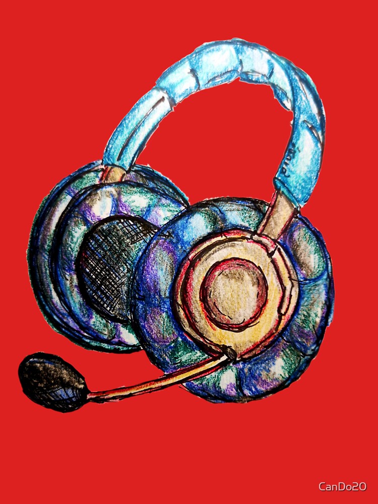 Headphone by CanDo20 T-Shirts, Hoodie, Sweatshirt | BlankRebels.com (Image 3)